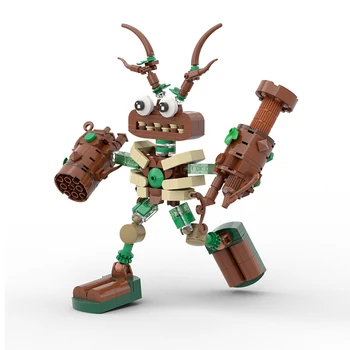 Робот Wubbox, Набор строительных блоков, игровые фигурки, кирпичи от My Singing Monsters, идея Игрушки для детского подарка на день рождения
