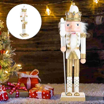 Рождественский щелкунчик, Рождественский деревянный кукольный декор, Милые солдатики, щелкунчики, украшения для Хэллоуина, Уличные украшения, фигурки, поделки