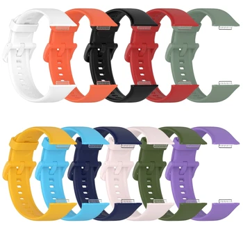 Силиконовый браслет для Huawei Watch FIT 2 Аксессуары для умных часов, сменный браслет на запястье, быстросъемный ремешок
