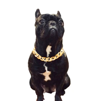 Цепочка для ошейника из АБС-пластика с бриллиантами, блестящее ожерелье для Бульдога, Кошачий Ошейник, Аксессуар для домашних животных, Маленькая Собачка, Золотой Ошейник для собак