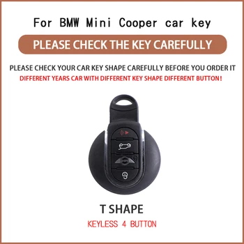 Чехол для Дистанционного Ключа Автомобиля TPU Для BMW Mini COOPERS COUNTRYMAN ONE JCW CLUBMAN F56 F55 F54 F57 F60 R55 R56 R57 R58 R59