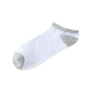 2023 Новые Женские Хлопчатобумажные Носки, Однотонные Белые Черные Носки До Щиколотки, Дышащие Спортивные Удобные Ультратонкие Домашние Носки Для Мужчин