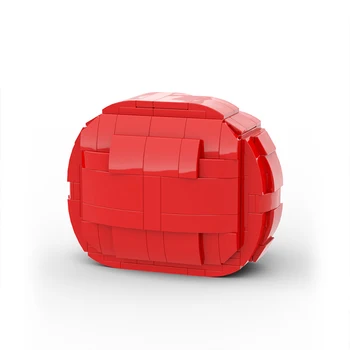 BuildMoc Countryball Red Polandball Набор Строительных Блоков, Подвеска, Кантри-Мяч, Кирпичи, Идея, Сделай Сам, Игрушка Для детей, Подарок на День Рождения и Рождество