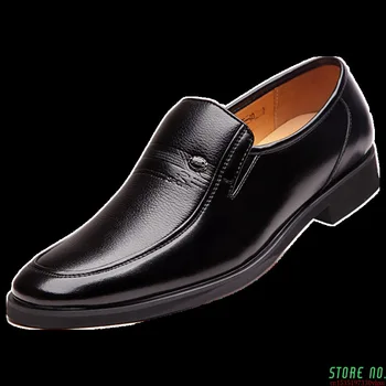 Кожаная мужская официальная обувь Люксового бренда, Мужские лоферы, Модельные мокасины, Дышащие слипоны, Черные туфли для вождения, Большие размеры 38-44