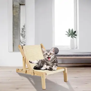 Кровать-гамак для кошек, мебель для кошек, Регулируемое напольное кресло для отдыха для кошек, кровать для домашних животных для щенка, кролика, маленьких собачек, котенка, домашних кошек