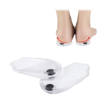 Магнитные Ортопедические Стельки Мягкие Силиконовые Подушечки Для Обуви На Пятке Для Ног O/X Тип Ноги Вальгусно-Варусная Коррекция Подошвенного Фасциита Стелька