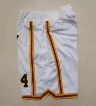 Мужские баскетбольные шорты White Legend, размер США, баскетбольная майка Mamba, полностью прошитая
