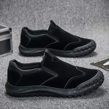 Новая повседневная рабочая одежда Обувь с мягким верхом Lazy Shoes Бестселлер 2023 года Роскошная мужская социальная обувь Популярная обувь Кроссовки