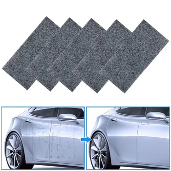 Портативная ткань Nano Sparkle, 6 упаковок, ткань Nano Magic, легко ремонтирующая царапины от краски, ткань для ремонта автомобильных царапин, легко ремонтирующая краску.