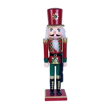 Рождественский декор, фигурка солдата-Щелкунчика, сувениры для вечеринок, Скульптура для книжной полки, рабочий стол
