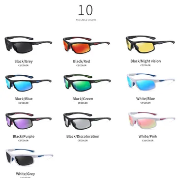 BUYUTEEN Sport Goggle Винтажные Поляризованные Солнцезащитные Очки Для Мужчин Брендовая Дизайнерская Обувь Ночного Видения Фотохромные Солнцезащитные Очки TR90 Для Мужчин