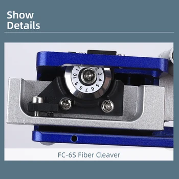FTTH Волоконно-оптический Кливер FC-6S и CFS-2 Для Зачистки проводов С Фиксированной длиной Направляющей Для Зачистки кожи 5 в 1 Комбинации Инструментов