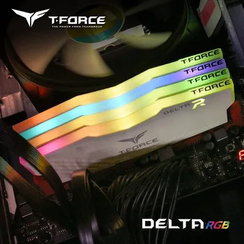 TEAMGROUP T-Force Delta RGB Оперативная память DDR4 8 ГБ 16 ГБ 3200 МГц 3600 МГц PC4 Настольный Игровой Модуль памяти Memory