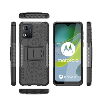 Для Motorola Moto E13 Чехол для Motorola Moto E13 Сверхмощный Жесткий Чехол Бампер Capa Силиконовый Чехол для телефона Motorola Moto E13
