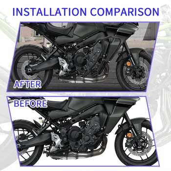 Для Yamaha Tracer 9/GT 2021-2022 Защита двигателя мотоцикла от падения обтекателя, Перекладина рамы автомобиля, аксессуары для мотоциклов