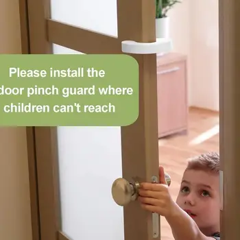 Защита для пальцев, защита для детской двери, Мягкая Поролоновая подушка, защита для пальцев малыша, Защитная Дверная пробка для дверей шкафа