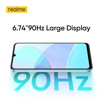 Мировая премьера realme C51 NFC 4 + 128 ГБ Мобильные Телефоны 33 Вт 6,74 