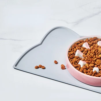 Миска для медленного кормления маленьких собак Керамическая Тарелка для еды для домашних животных, защищенная от удушья, для щенков, кошек, Нескользящая миска для предотвращения глотания, принадлежности для собак