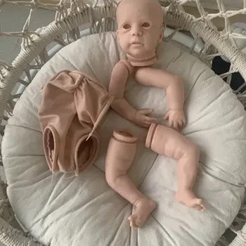 Набор куклы-Реборн SANDIE 19 дюймов Mika Cute Baby Реалистичная, мягкая на ощупь.