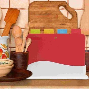 Набор разделочных досок Квадратные Разделочные доски для мяса Многоцелевые Доски для домашнего приготовления овощей Кухонные принадлежности Поднос для блюд