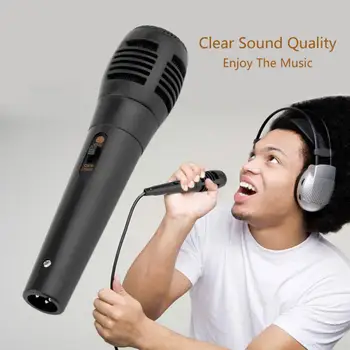 1-5 шт. Профессиональный проводной динамический микрофон, вокальный микрофон с кабелем от XLR до 6,35 мм для записи караоке для продвижения караоке