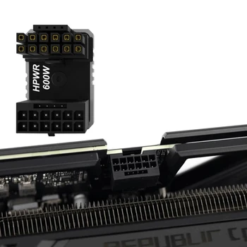 16Pin 16P ATX3.0 Разъем питания видеокарты GPU с поворотом на 180 градусов Разъемы челнока
