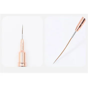 3шт Набор кистей для ногтей Nail Art Liner Brush УФ-гель для рисования акриловый инструмент для ногтей Nail Art Tool ручка для рисования ногтей