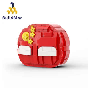 BuildMoc Countryball Red Polandball Набор Строительных Блоков, Подвеска, Кантри-Мяч, Кирпичи, Идея, Сделай Сам, Игрушка Для детей, Подарок на День Рождения и Рождество