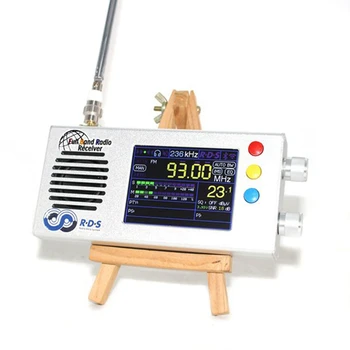 TEF6686 Полнодиапазонный FM/MW/коротковолновый HF/LW радиоприемник с 3,2-дюймовым ЖК-экраном V1.18 Прошивка радиоприемника