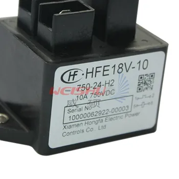 Xiamen Hongfa HFE18V-10/750-12- Высоковольтное реле постоянного тока для электромобилей H2 10A 750VDC