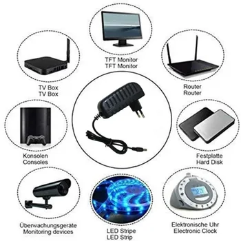 Адаптер питания переменного/ постоянного тока, зарядное устройство 12 В 3А, источник питания для эпилятора, лазерная эпиляция, электрическая машинка для удаления волос, фотоэпилятор