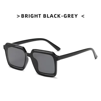 Винтажные квадратные солнцезащитные очки для женщин, брендовые дизайнерские солнцезащитные очки с полым градиентом, мужские очки для вождения, пляжные очки UV400