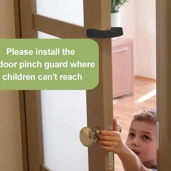 Защита для пальцев, защита для детской двери, Мягкая Поролоновая подушка, защита для пальцев малыша, Защитная Дверная пробка для дверей шкафа