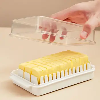 Коробка для нарезки домашнего масла, распаковка сыра, консервация и охлаждение, Бытовая коробка, аксессуары для кухни Y4D2