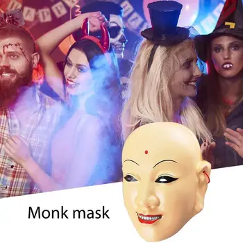Маска для лица на Хэллоуин, страшная маска для лица монаха Тан для косплея, Маскарадный костюм для ролевых игр, маскарадный костюм монаха Тан для Хэллоуина, маска для лица для
