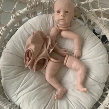 Набор куклы-Реборн SANDIE 19 дюймов Mika Cute Baby Реалистичная, мягкая на ощупь.