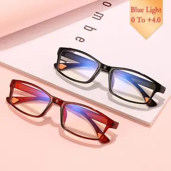 Очки Для чтения Мужские Черные Очки Для Пресбиопии С Защитой От Синего Света Очки TR90 Сверхлегкие Очки От 0 До + 4,0 Очки