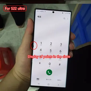 Подходит для мобильного телефона Samsung Galaxy s22Ultra ЖК-экран s22u экран s908 замена дисплея s908b сенсорный экран дигитайзер