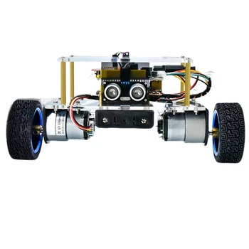 Программирование умного робота Bluetooth Автомобильный комплект умных роботов Аксессуары Электронный сборочный комплект Пульт дистанционного управления Обучающий набор 