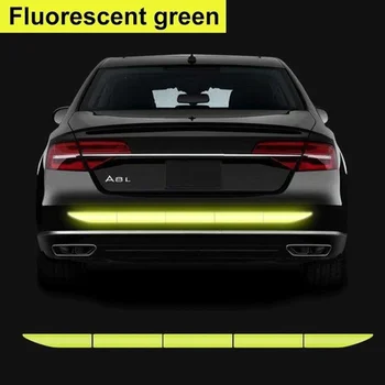 Светоотражающая наклейка на автомобиль Предупреждающая защитная лента для защиты от столкновений для автомобильных аксессуаров внутри Mg Gt Ionic 5 Автомобильные наклейки Светоотражающие