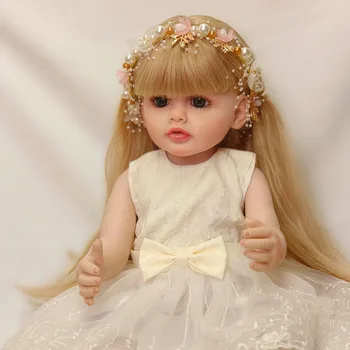 Только одежда, модная одежда для кукол 55 см, аксессуары для кукол, аксессуары для свадебного платья, одежда для куклы Reborn Baby, игрушка в подарок для детей