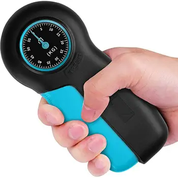Тренажер силы хвата, Цифровой динамометр, измерение мощности, оценка мышечной массы руки, указательный палец, спортивное устройство для тренажерного зала