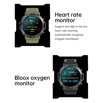 Умные часы K56PRO, фитнес-трекер, спортивные смарт-часы, пульсометр, монитор артериального давления, совместимый с Bluetooth 5.0 Вызов
