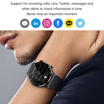 2023 AMAZFIT NFC Bluetooth Call Smartwatch Женские ЭКГ + PPG Монитор Артериального Давления Спортивные Для Huawei Xiaomi Apple Smart Watch Мужские