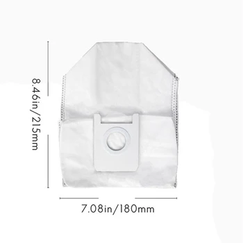 21 шт. мешок для пыли для Xiaomi Roidmi EVE Plus Аксессуары сумки для робота-пылесоса запчасти