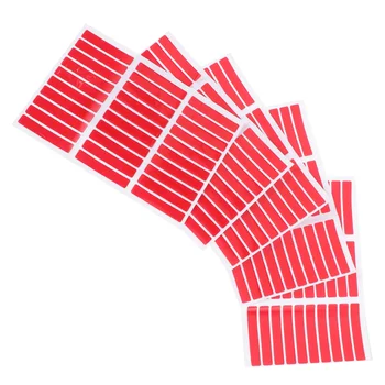 5 Листов рамки для ногтей, двухсторонние ленты, прессованная упаковка, плотный пластик С липкими выступами, держатель для ногтей