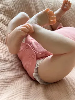 Reborn Baby Mädchen 19 Zoll 5lbs voll gewichtete Neugeborenen Puppe