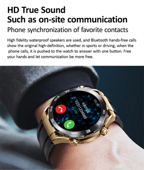 Для HuaWei UltiMate Smart Watch HK5 Hero с 1,5-дюймовым Amoled-экраном Ltpo, деловые часы, GPS-трекер, мужские спортивные умные часы с функцией ChatGPT