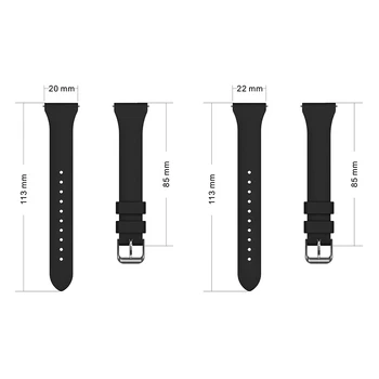 Мягкие Силиконовые Браслеты 20/22 мм Для Huawei Watch 3 pro / Huami Amazfit Sport / Samsung Galaxy Watch 5 5 Pro / Garmin Forerunner 965