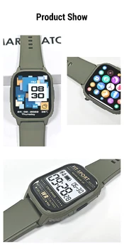 Смарт-часы-браслет V35B с истинным сердечным ритмом, контролем содержания кислорода в крови, спортивные электронные часы с функцией Bluetooth
